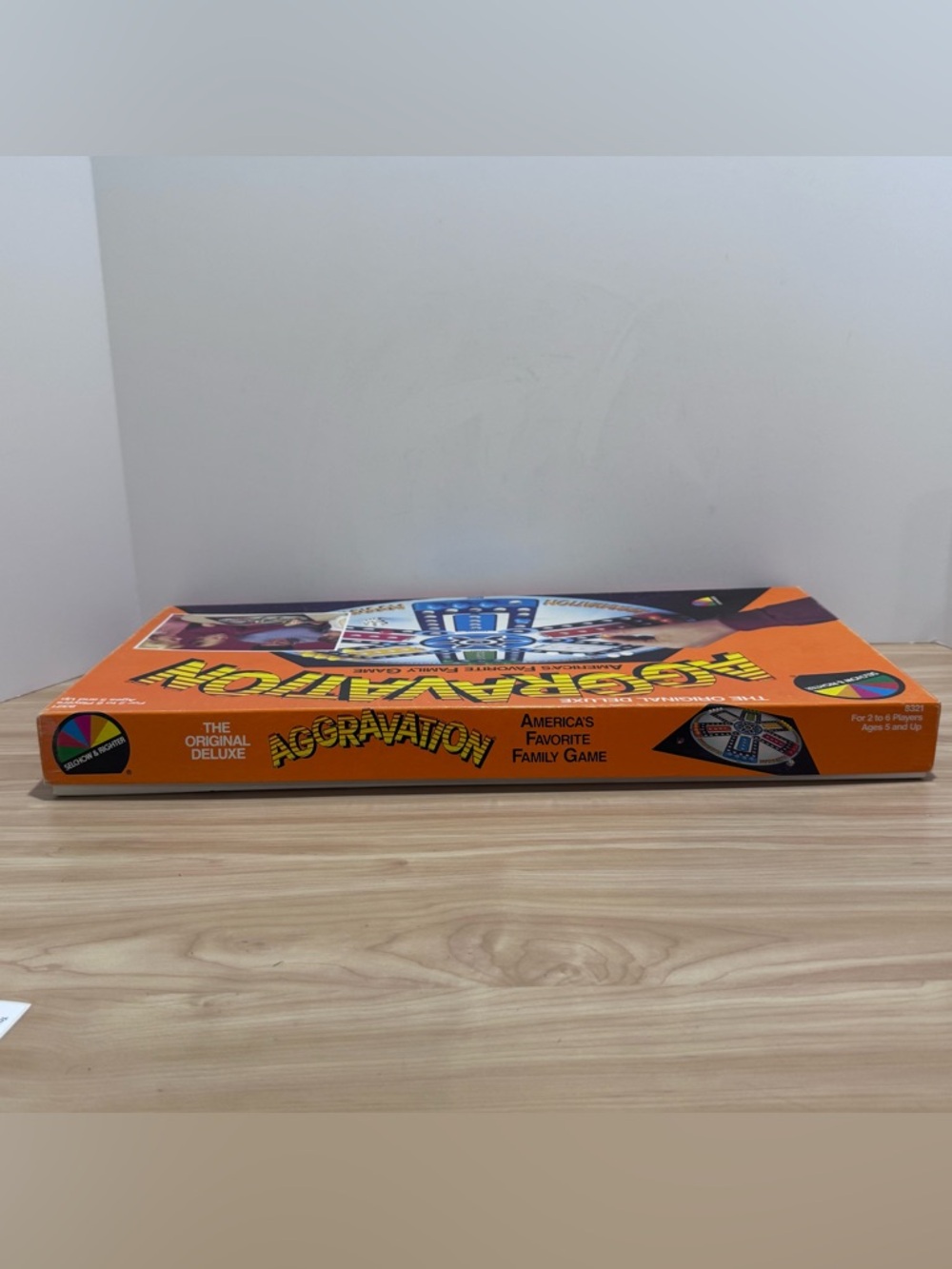VTG 1987 Aggravation Board Game The Original Deluxe Selchow & Righter Complete - Picture 14 of 16